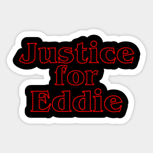 Eddie Munson design Sticker